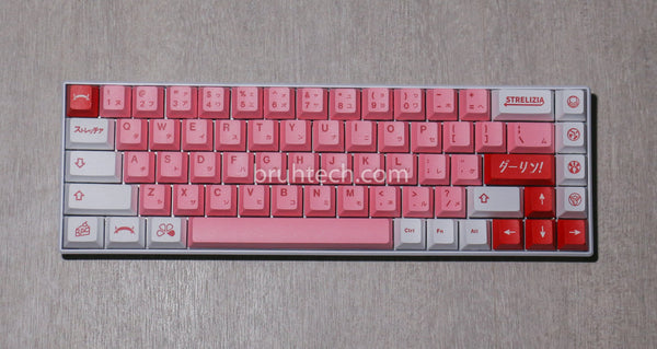 DITF Darling Anime Theme PBT Keycaps