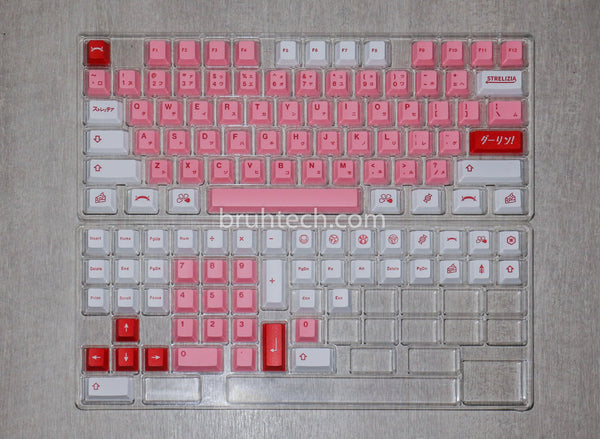 DITF Darling Anime Theme PBT Keycaps