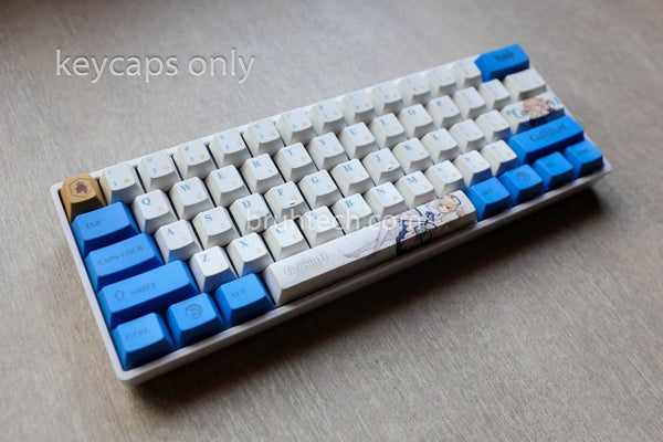 Genshin Impact Barbara Theme PBT Keycaps