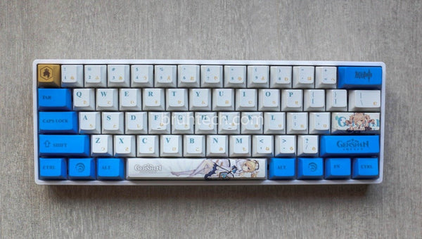 Genshin Impact Barbara Theme PBT Keycaps