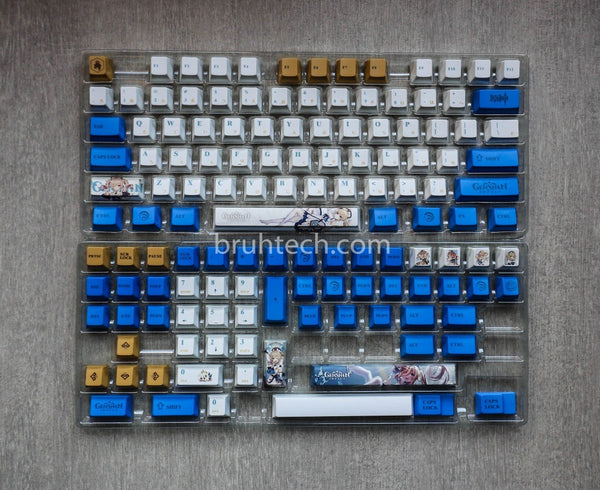 Genshin Impact Barbara Theme PBT Keycaps