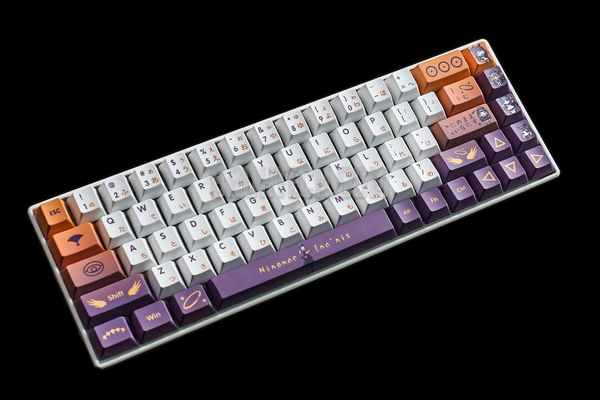Vtuber Hololive EN Ninomae Ina'nis  Theme PBT Keycaps