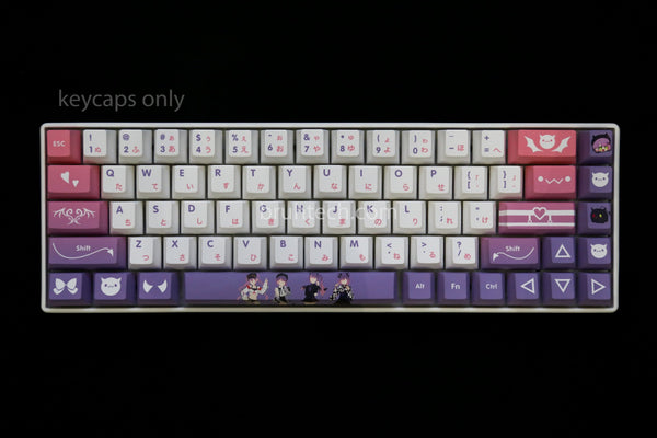 Vtuber Hololive JP Tokoyami Towa Theme PBT Keycaps