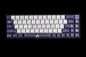 Vtuber Hololive JP La+ Darkness (Laplus Darkness) Theme PBT Keycaps