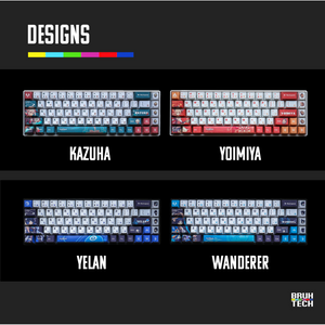 Custom Genshin Impact Mechanical Keyboard 2