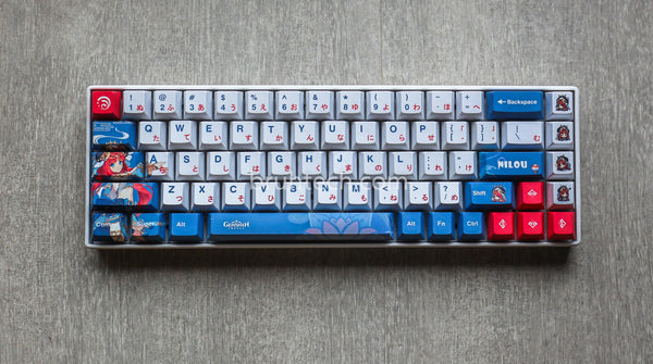 Genshin Impact Nilou Theme PBT Keycaps