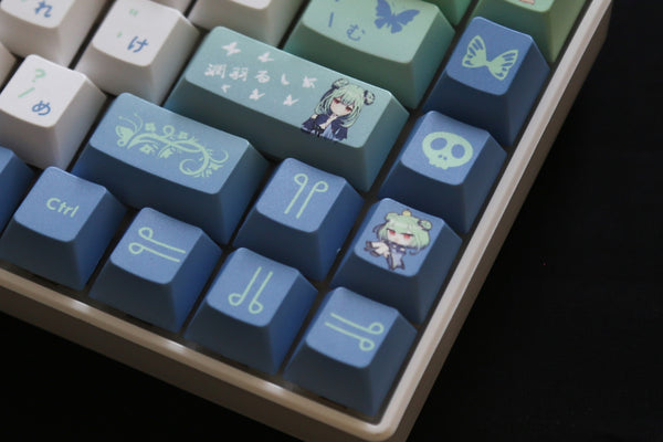 Vtuber Hololive JP Uruha Rushia Theme PBT Keycaps