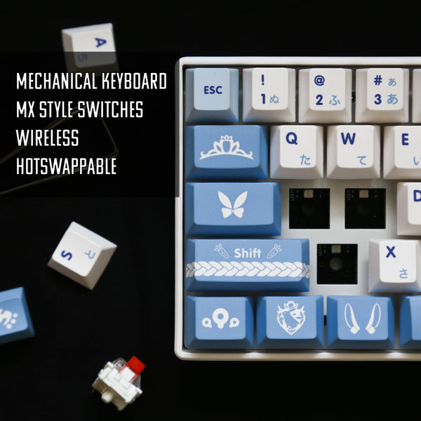 Custom Hololive Vtuber Mechanical Keyboard