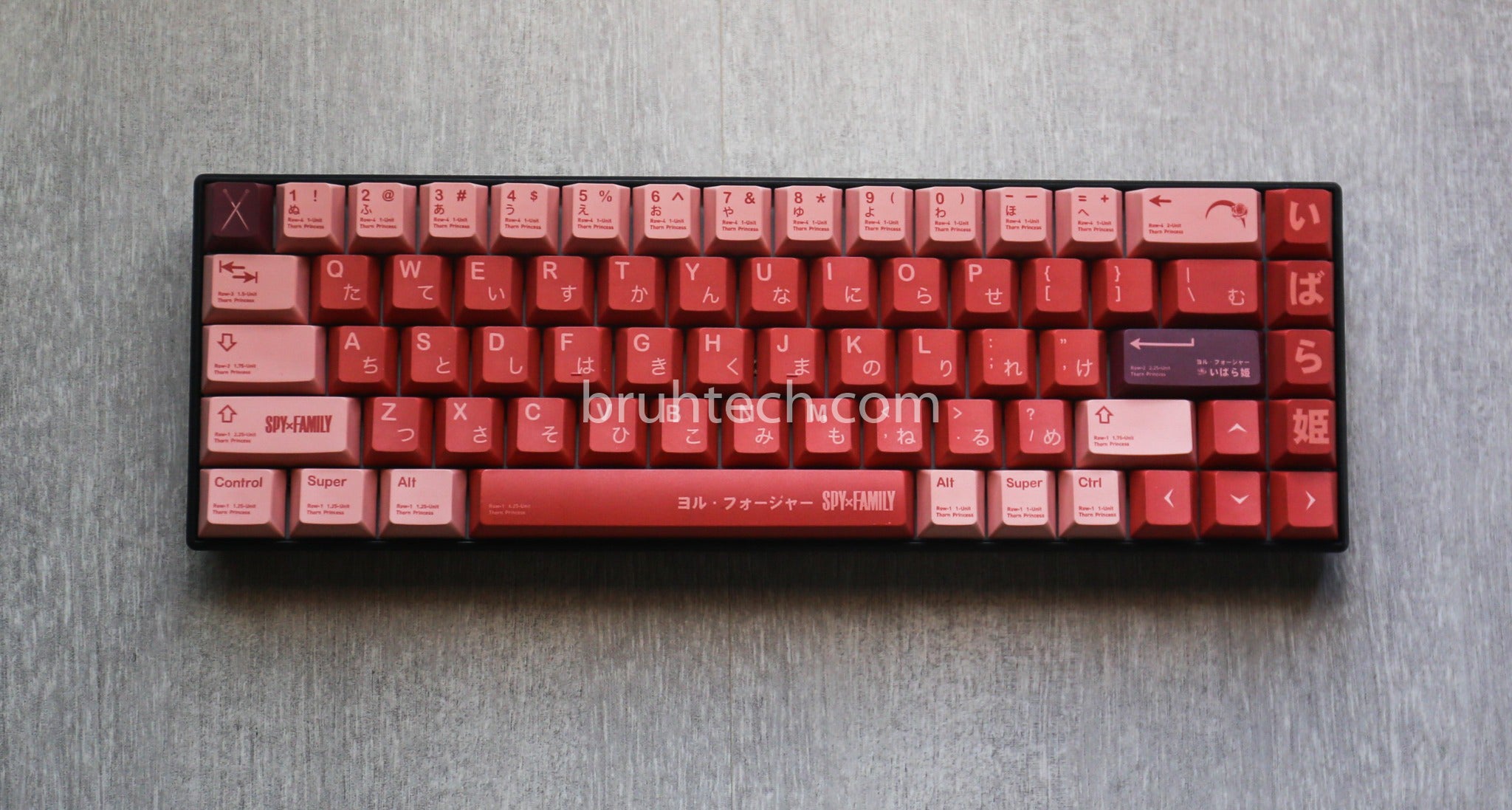 Spy x Family Yor Theme PBT Keycaps