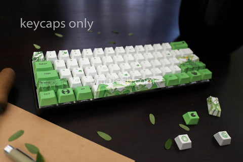 Forest Green PBT Keycaps