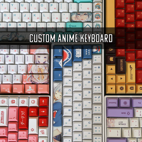 Custom Anime Mechanical Keyboard