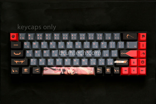 Vtuber Hololive EN Mori Calliope Theme PBT Keycaps